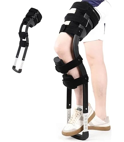 Amazon | ハンズフリー松葉杖 大人用松葉杖 滑り止め補助器具 歩行